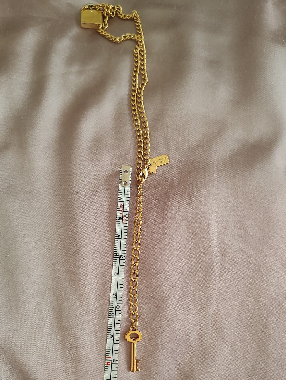 Kate Spade Lock And Key Necklace - Picture 5 of 5
